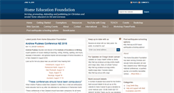 Desktop Screenshot of hef.org.nz