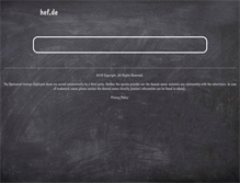 Tablet Screenshot of hef.de